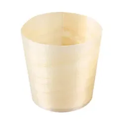 NATURESTAR Holzschale, rund 388313 , 1 Packung = 50 = Stück, Ø 6 cm