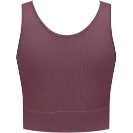 ONLY PLAY ONPJAIA LIFE Trainingstop Braun/Rot XS