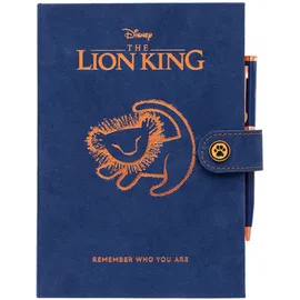 Grupo Erik Notizbuch Disney der König der Löwen A5 Dotted Blau