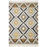 Homescapes Kelim-teppich Agra, 120x170 cm, – Handwebteppich aus Wolle & Baumwolle