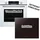 bosch + pkm BOSCH Backofen-Set weiß + PKM Induktionskochfeld Booster Touch Slider