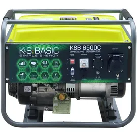 Könner & Söhnen Könner&söhnen - ks basic 6500C Stromerzeuger Strom generator Benzin Notstromaggregat 5500 Watt