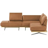 KOINOR Ecksofa  Phoenix ¦ braun ¦ Maße (cm): B: 253 H: 87 T: 209