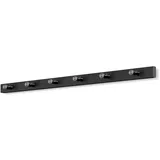 Zack Garderobenleiste Accolo 60 cm Schwarz