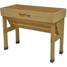 Veg Trug VegTrug Hochbeet Wallhugger 103 x 46 x 80 cm Beige