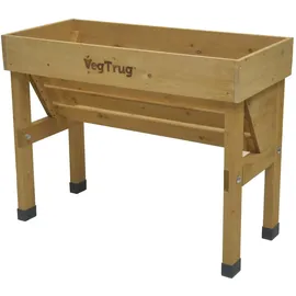 Veg Trug VegTrug Hochbeet Wallhugger 103 x 46 x 80 cm Beige