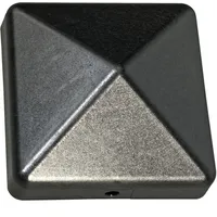 Haga - Pfostenkappe Zaunkappe Pfostenabdeckung Schutzkappe für Holzpfosten 9x9cm 20 Stk.
