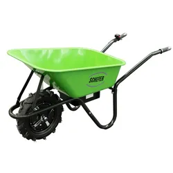 Schefer Akku Schubkarre Elektrische Schubkarre Motorschubkarre Schubkarre 150 kg