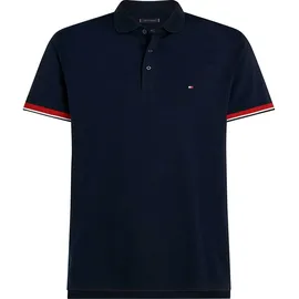 Tommy Hilfiger Interlock Detail Regular Kurzarm-poloshirt Desert Sky S