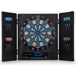 Elektronische Dartscheibe - ED520 Softdart mit 12 Pfeilen EINHEITSGRÖSSE