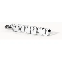 PURELEI Scorpio Letter Charm