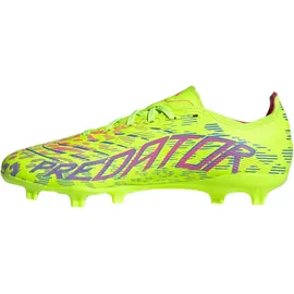 adidas Predator League FG/MG Herren lucid lemon/blue fusion/lucid pink 46