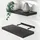CASARIA Wandregal 50 x 3,8 x 15 cm Schwarz