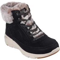 SKECHERS Glacial Ultra - Mountain Muse Stiefelette, Black Synthetic,