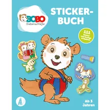 Adrian & Wimmelbuchverlag GmbH Bobo Siebenschläfer Stickerbuch