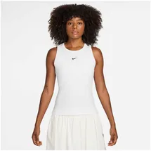 Nike Damen Tanktop Sportswear Rib Tight Tank IH7956-100 XL - White/Black - XL