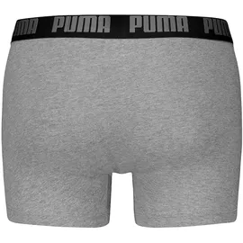 Puma Boxershorts Basic 6er Pack Grau / Rot / Schwarz M