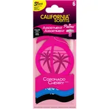 California Scents Auto Duftbäume 6 St. – Ice, Coronado Cherry und Newport New Car Duft