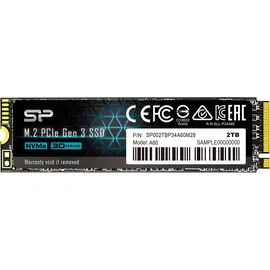 Silicon Power Sp002tbp34a60m28 2tb Ssd - Black