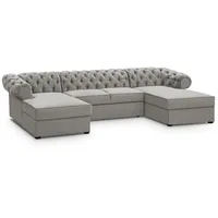 Beautysofa Ecksofa Chester Die Lieferung beinhaltet die Lieferung in die Wohnung beige