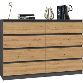 Top e shop Malwa M8 140 x 0 x 0 cm Anthrazit / Braun