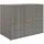 vidaXL Gartenschrank 100 x 55,5 x 80 cm Grau