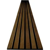 acous Akustikpaneel Comfort Eiche Dunkel 6 St. 250 x 30 x 1,1 cm