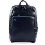 Piquadro Blue Square Rucksack Leder 39 cm Laptopfach nachtblau