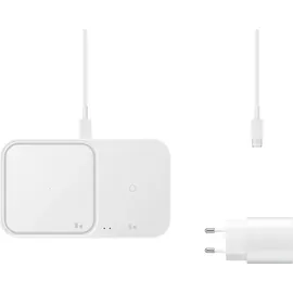 Samsung Wireless Charger Duo mit Adapter EP-P5400T Weiß