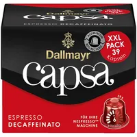 Dallmayr Capsa Espresso Decaffeinato XXL Kaffeekapseln 39 St.