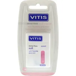 Vitis Zahnfloss gewachst mit Fluorid und Minze 1 St