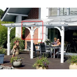 Kopfband für Terrassenüberdachung Venezia und Sanremo-natur
