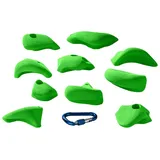 Entre Prises Kletterwand Flakes Jugs L 1, 10 Klettergriffe Fluo grün