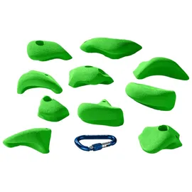 Entre Prises Kletterwand Flakes Jugs L 1, 10 Klettergriffe Fluo grün