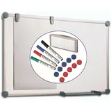 Maul Whiteboard 2000 120 x 90 cm grau/weiß