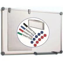 Maul Whiteboard 2000 120 x 90 cm grau/weiß