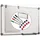 Maul Whiteboard 2000 120 x 90 cm grau/weiß