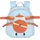 Lässig Tiny Backpack Drivers Propeller Flugzeug