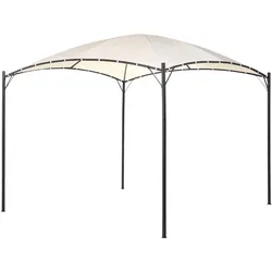 Garten-Pergola 305 x 305 cm Beige VOMERO