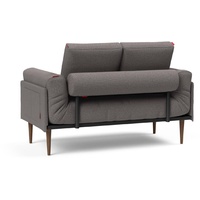 INNOVATION LIVING Schlafsofa Rollo Styletto Stoff Grau Grey