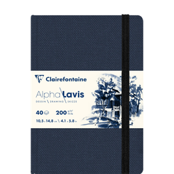 Clairefontaine, Heft + Block, Alpha Lavis Skizzenbuch (A6)