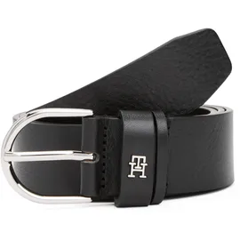 Tommy Hilfiger Damengürtel Leder 3,5 cm Schwarz 70
