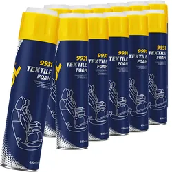 12x 650ml Textil Schaum Foam Reiniger Sitze Türen Polsterreiniger Teppich: