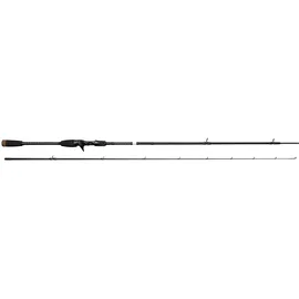 Savage Gear SG2 Medium Game Spinnrute, Angelruten, Spinnruten, Raubfisch, Hecht, Barsch, Forelle, Zander, Unisex, Schwarz, 2.43m | 10-30g