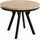 WFL GROUP Runder Esstisch 100 x 77 x 100 cm braun