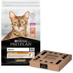 PRO PLAN Adult Derma Care Trockenfutter für Katzen mit Lachs 10 kg + Kratzbaum GRATIS!