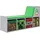 Phoenix Kindersitzbank Minecraft 119 x 60 x 35 cm Holzwerkstoff lackiert Grau/Grün