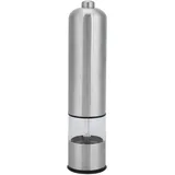 Elektrische Gewürzmühle, BuyWeek Edelstahl Durable Spice Salt Pepper Mills Küchenzubehör