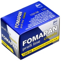 Foma Fomapan 100 ISO 35mm Schwarz/Weiß Negativ-Film, 36 Belichtung