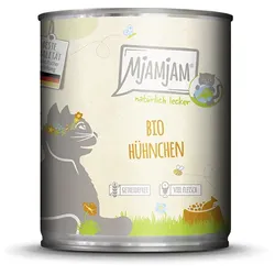 MjAMjAM - BIO für Katze 800g MjAMjAM Katze 6x800g BIO Hühnchen
